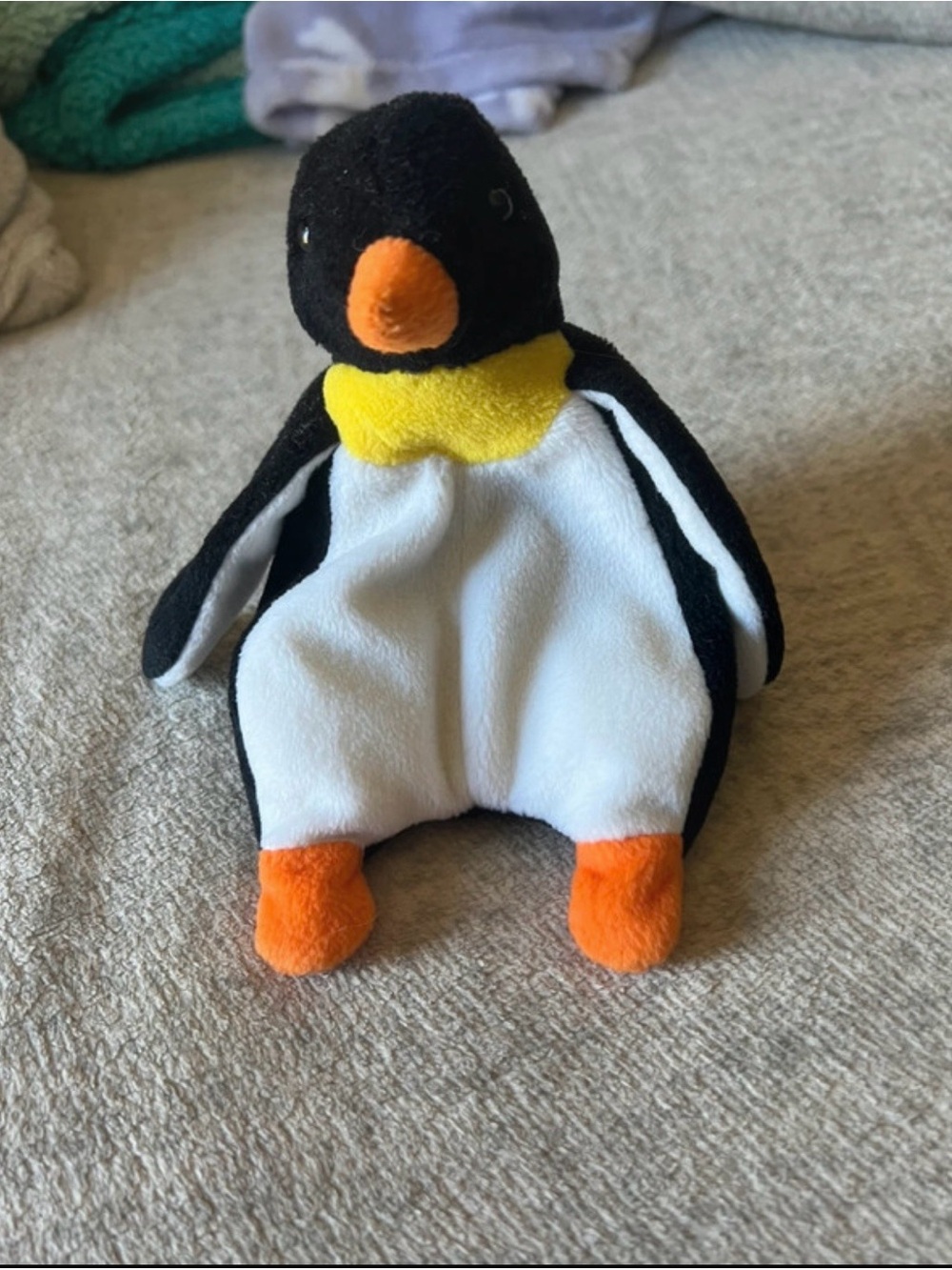 Vintage Ty Beanie Baby - Waddle the Penguin (1995 Retired)